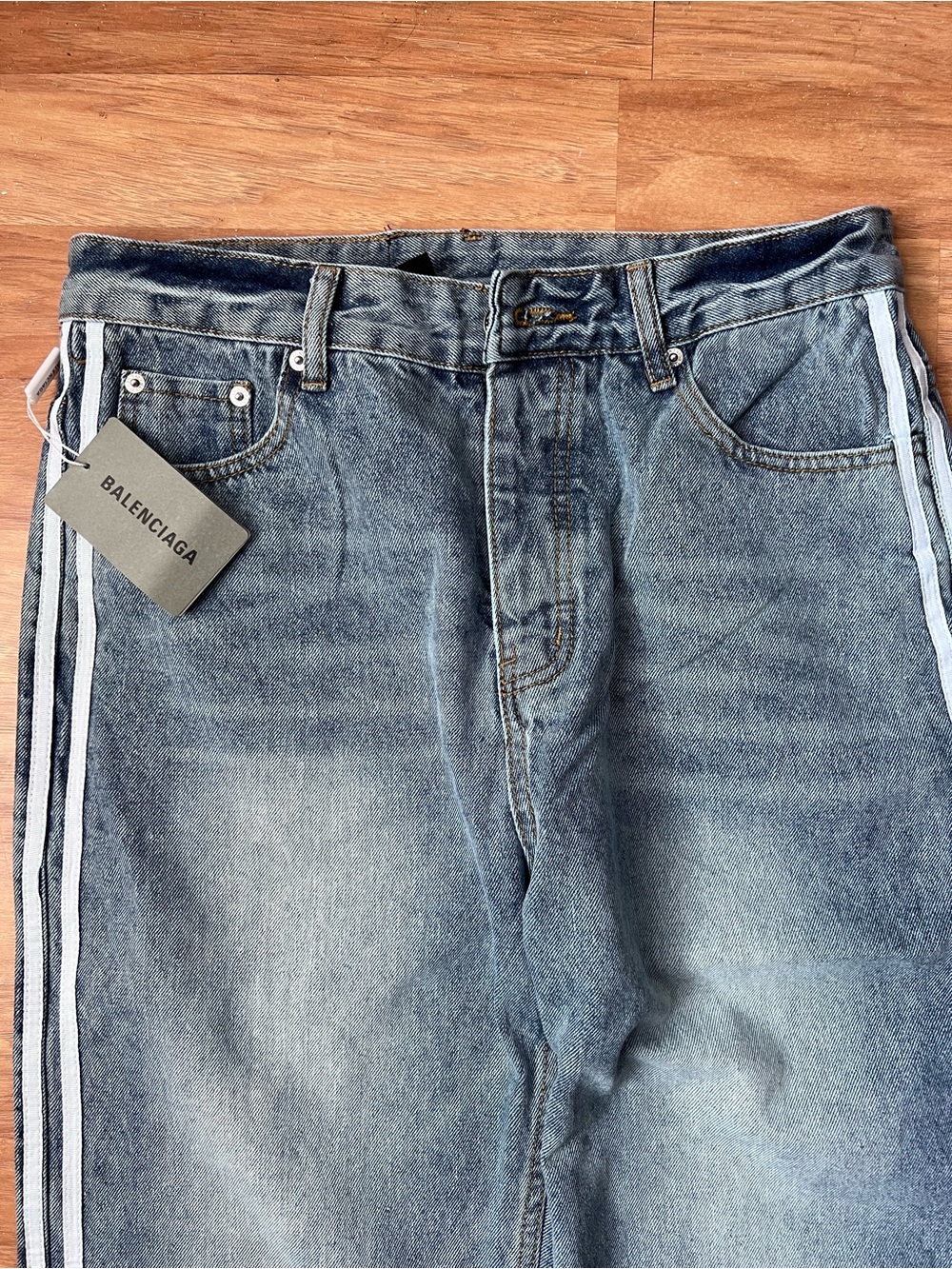 Mens Balenciaga x adidas jeans - Picture 2 of 4